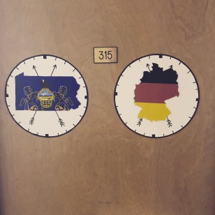 Personalized door tags for our resident students